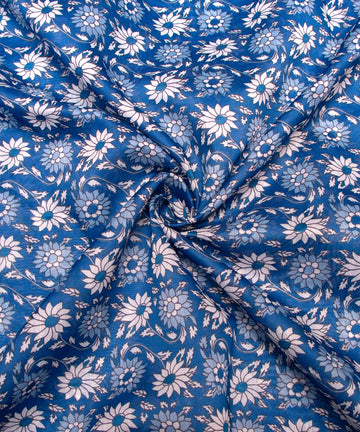 Best Printed Chanderi Fabric Fabric Dekho